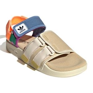 adidas Multicolor Strappy Sandal - Beige, Blue, Orange, Purple, Green